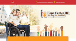 Desktop Screenshot of hopecenterhc.org